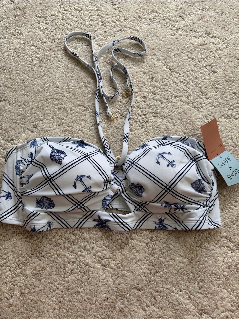 NWT Shade & Shore Bikini Top